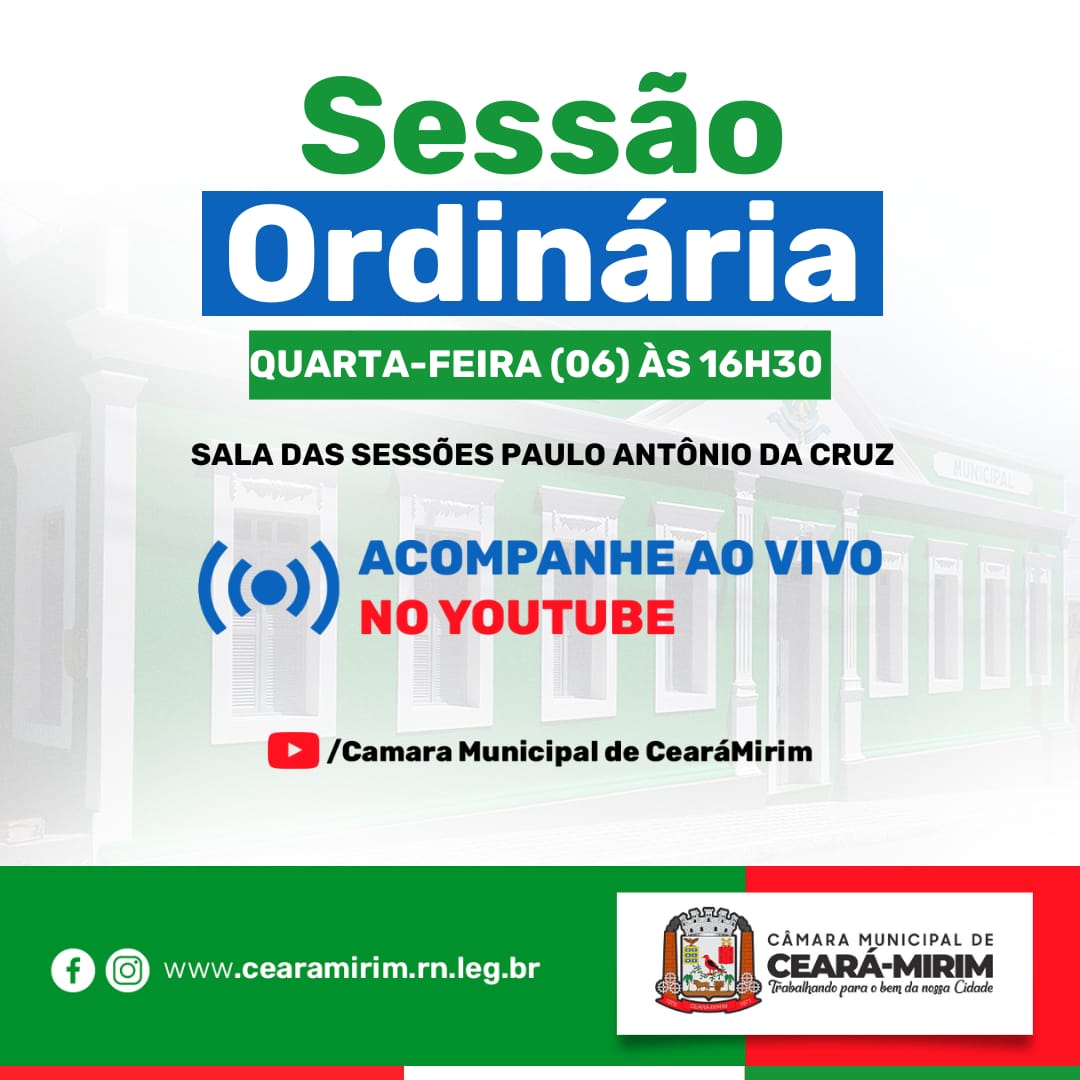 SESSÃO ORDINÁRIA