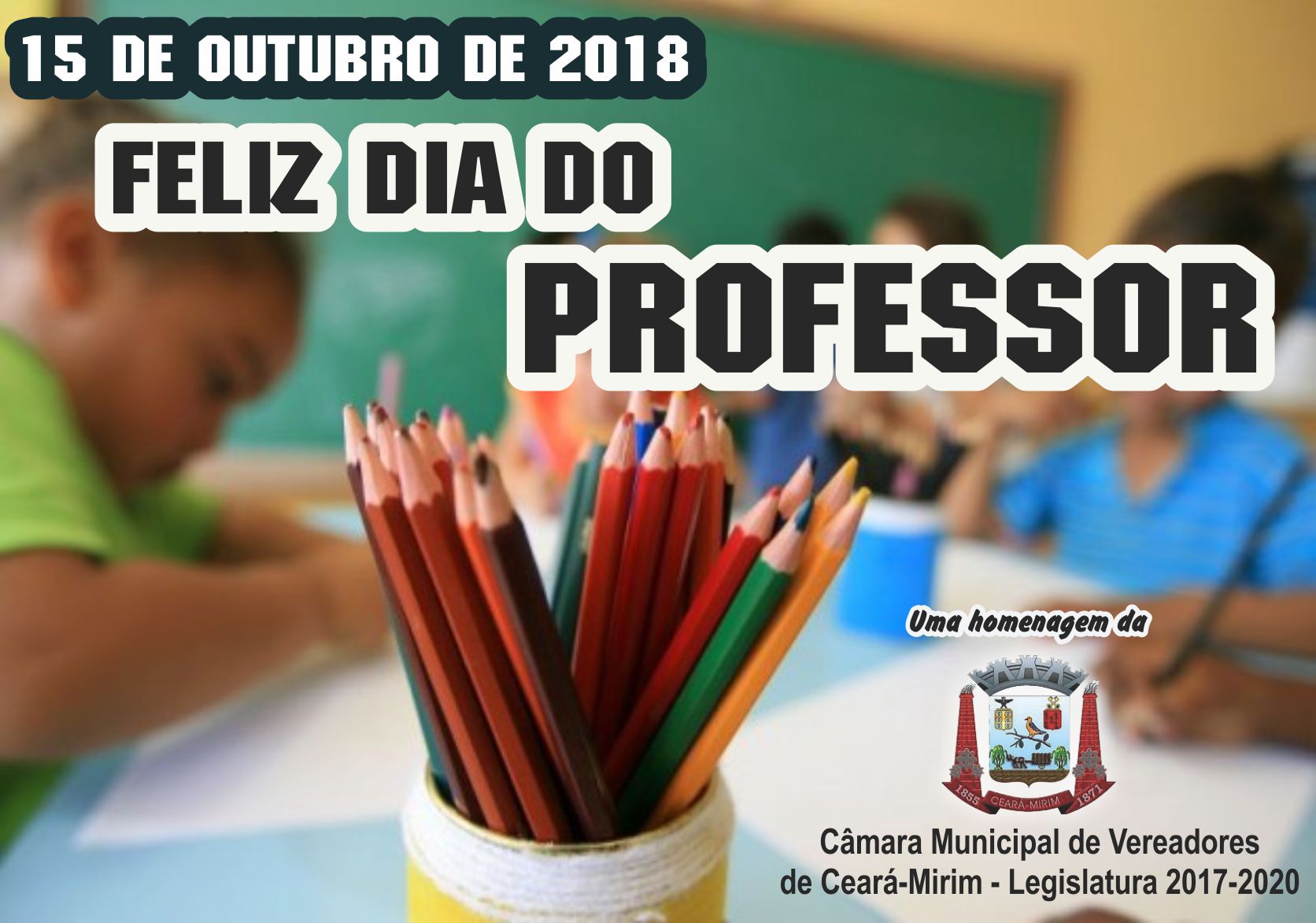 FELIZ DIA DOS PROFESSORES